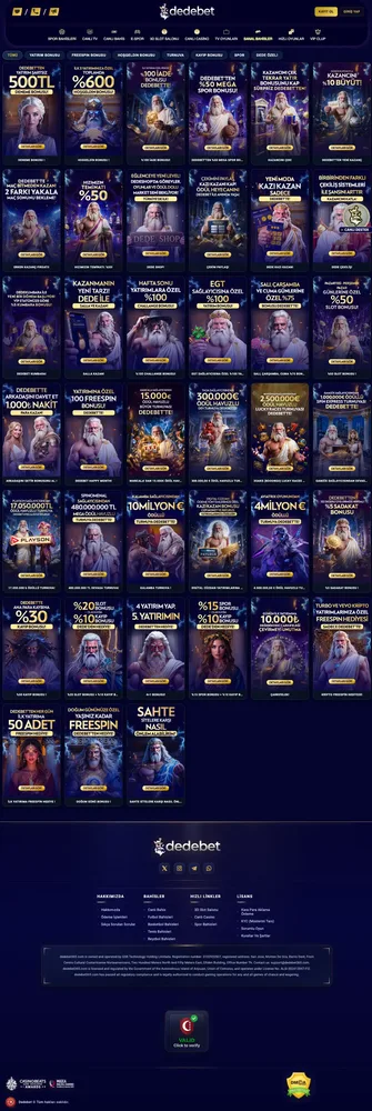 dedebet hoş geldin bonusu